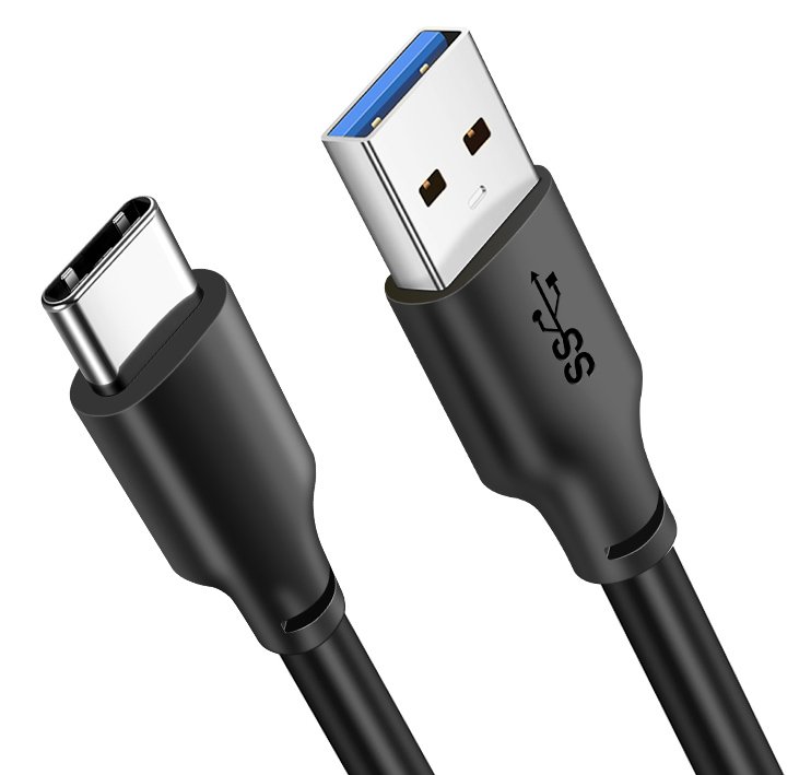 CABLETIME καλώδιο USB-C σε USB CMAMN, 15W, 5Gbps, 1m, μαύρο