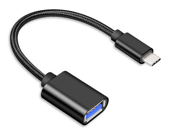 POWERTECH καλώδιο USB σε USB-C CAB-UC056, 480Mbps, 0.16m, μαύρο