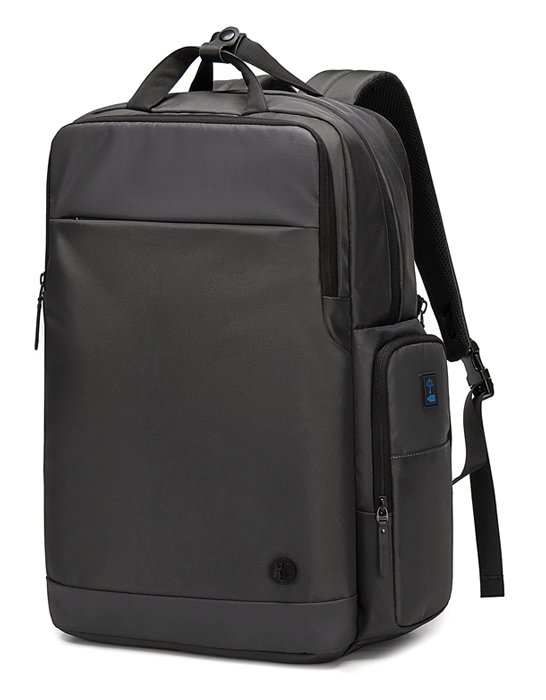 GOLDEN WOLF τσάντα πλάτης GB00397, με θήκη laptop 15.6", 22-29L, γκρι