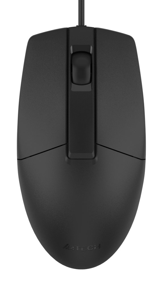 A4TECH ενσύρματο ποντίκι OP-330, 1200DPI, 3 πλήκτρα, μαύρο