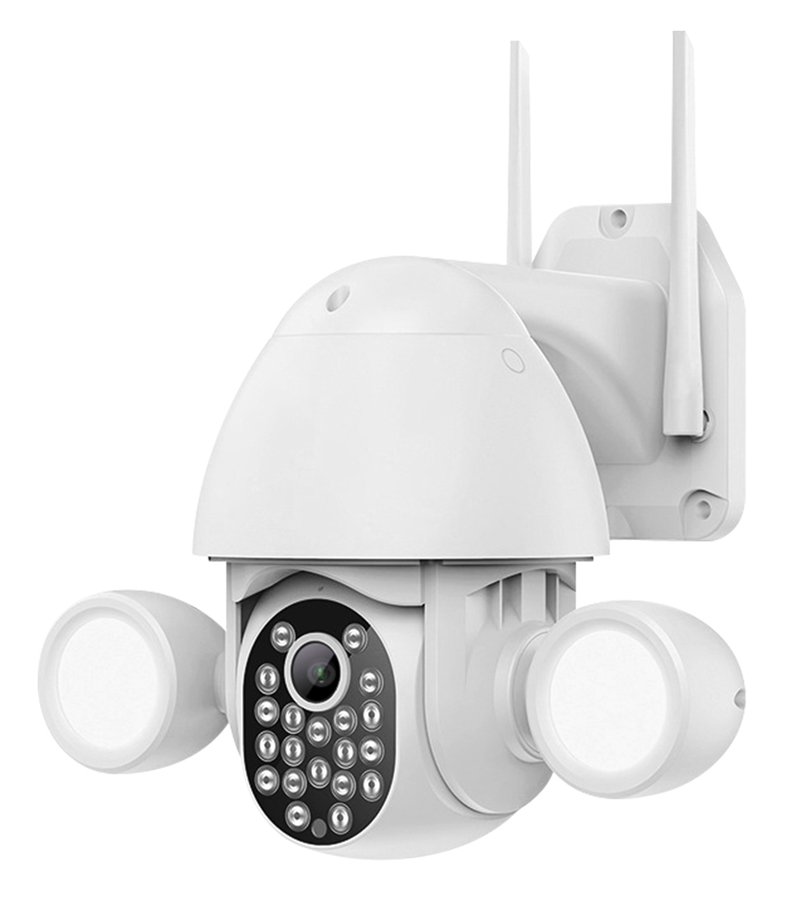 SECTEC smart IP PTZ κάμερα ST-967-5M-TY, με PIR & προβολείς, Wi-Fi, 5MP