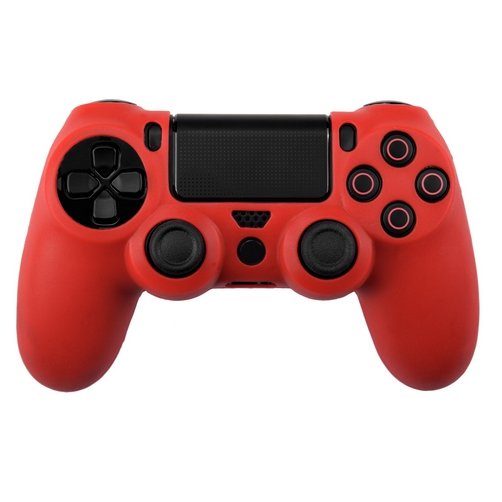 SILICONE CASE SKIN RED DUALSHOCK4 OEM