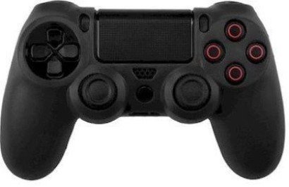 SILICONE CASE SKIN BLACK DUALSHOCK4 OEM