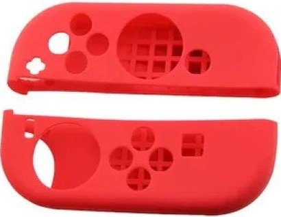 SET SILICONE CASES SKIN RED JOY-CON NINTENDO SWITCH OEM