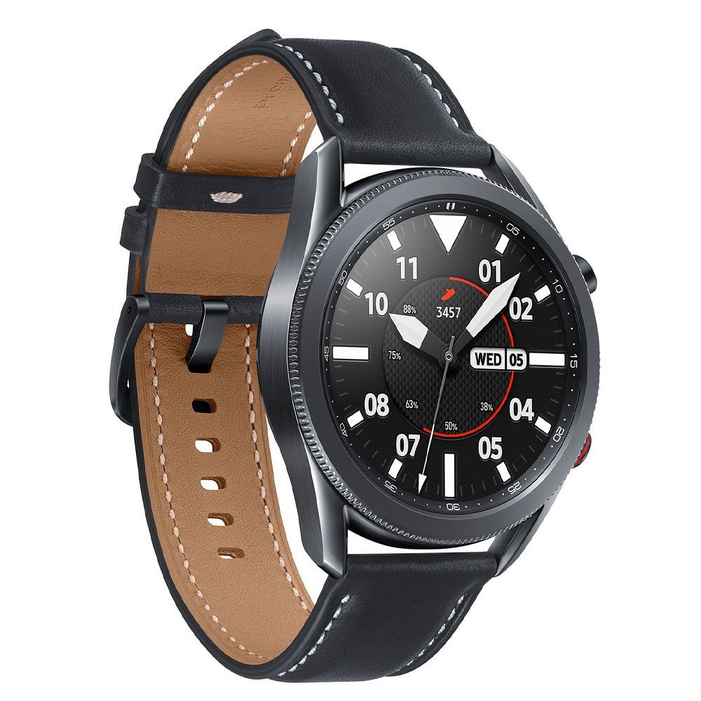 SMART WATCH SAMSUNG GALAXY WATCH 3 R845 45MM 1.4" 4G/LTE SM-R845FZKAEUE 1GB/8GB BT V 5.0 STAINLESS STEEL MYSTIC BLACK GR