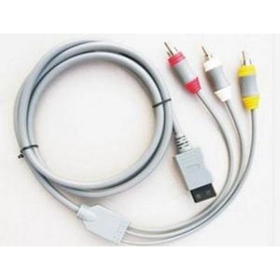 AV RCA CABLE NINTENDO WII - WII U OEM