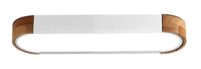 POWERTECH LED φωτιστικό οροφής HLL-0048, 12W, 4000K, 35x14cm, λευκό