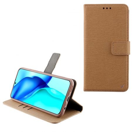 VOLTE-TEL ΘΗΚΗ HUAWEI P50 6.5" ALLURE MAGNET BOOK STAND CLIP GOLD