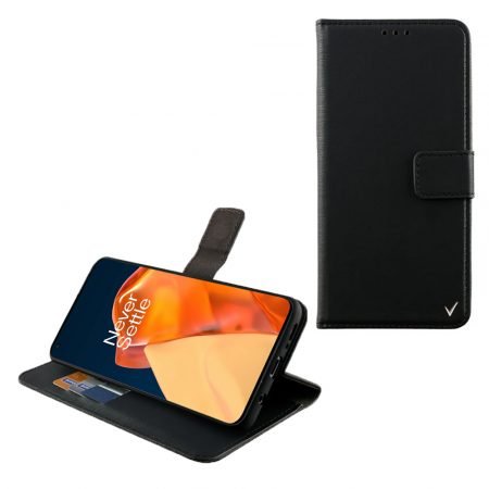 VOLTE-TEL ΘΗΚΗ ONEPLUS 9 PRO 6.7" ALLURE MAGNET BOOK STAND CLIP BLACK