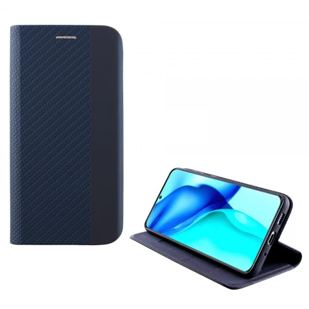 IDOL 1991 ΘΗΚΗ HUAWEI P50 6.5" ELITE ANTI-RFID BOOK STAND BLUE