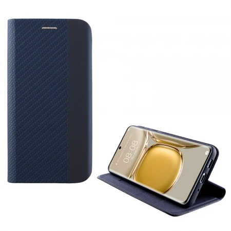 IDOL 1991 ΘΗΚΗ HUAWEI P50 PRO 6.6" ELITE ANTI-RFID BOOK STAND BLUE