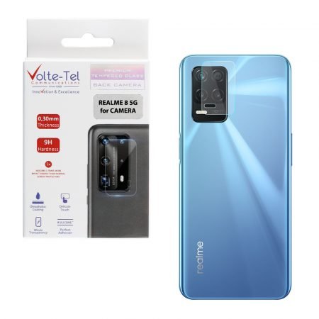 VOLTE-TEL TEMPERED GLASS REALME 8 5G 6.5" 9H 0.30mm FOR CAMERA