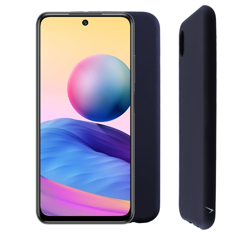 VOLTE-TEL ΘΗΚΗ XIAOMI REDMI NOTE 10 5G 6.5" SILICON TPU CAMERA GUARD BLUE