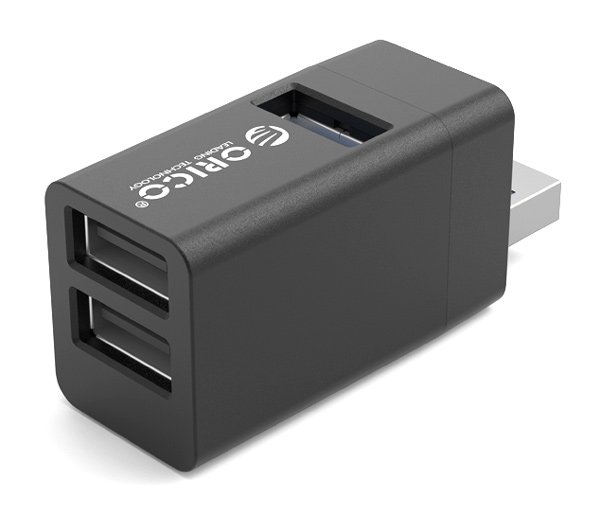 ORICO USB hub MINI-U32L, 3x θυρών, 5Gbps, USB σύνδεση, μαύρο