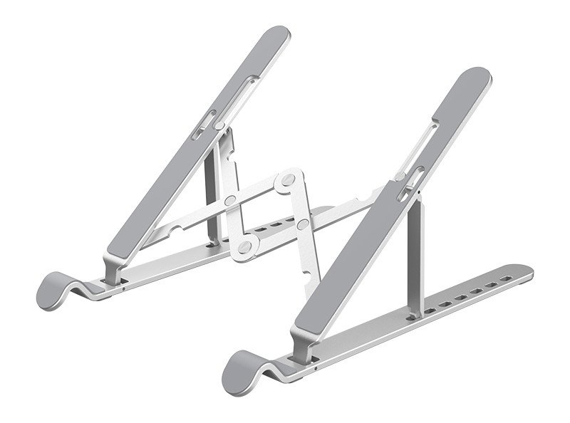 ORICO βάση για laptop & tablet PFB-A21, 11-17", μεταλλική, ασημί