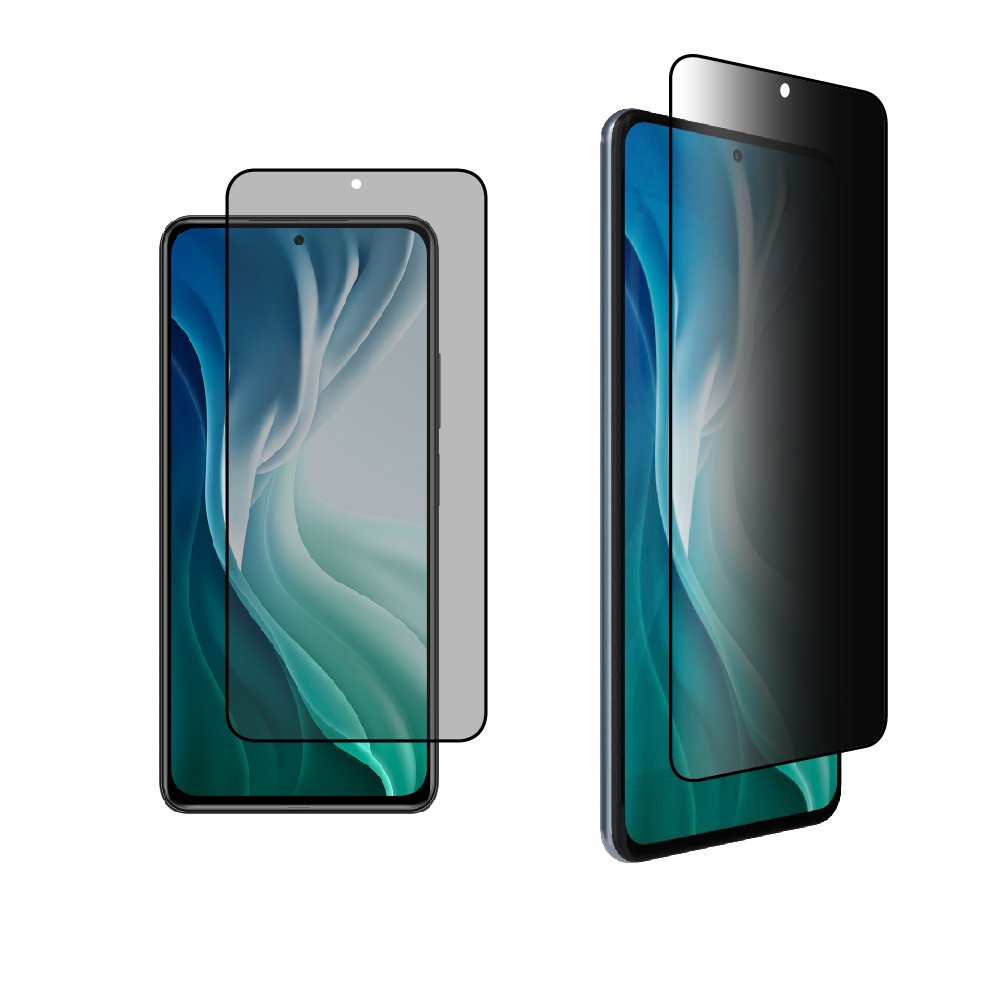 IDOL 1991 TEMPERED GLASS XIAOMI MI 11i 6.67" 9H 0.25mm PREMIUM PRIVACY ANTISPY SEMI CURVED FULL GLUE BLACK