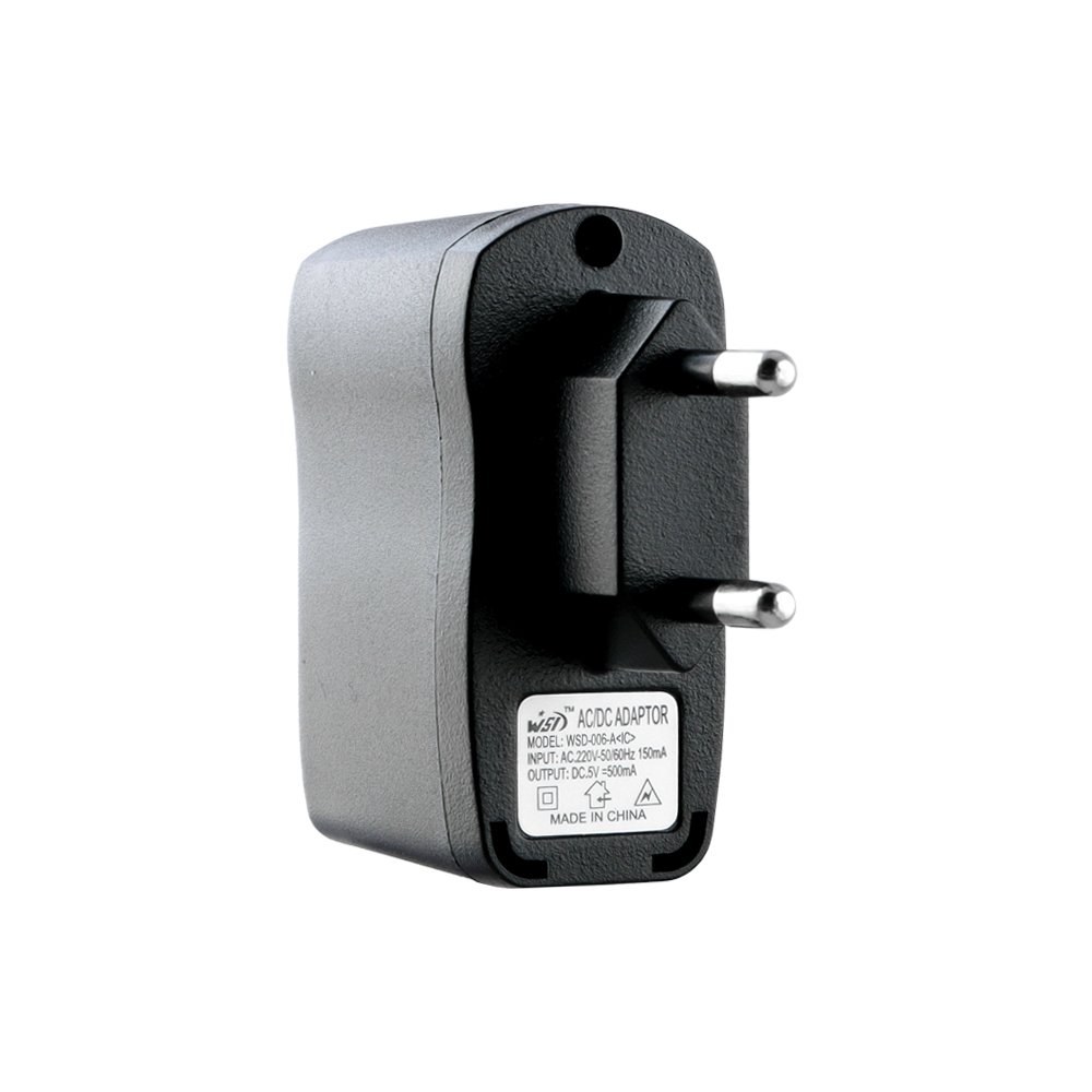 VOLTE-TEL USB TRAVEL CHARGER 500mA BLACK 1 LED 1 COLOR