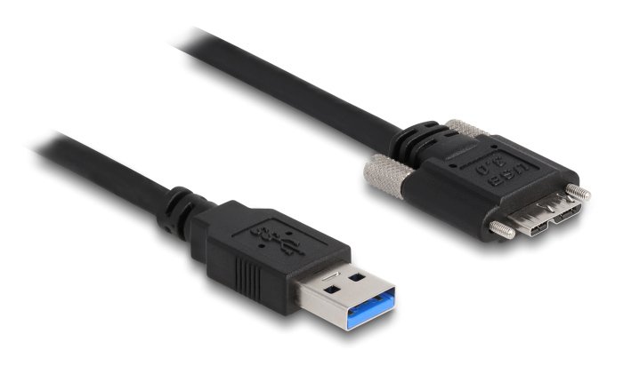 DELOCK καλώδιο USB 3.0 σε USB micro B 87799, 1m, μαύρο