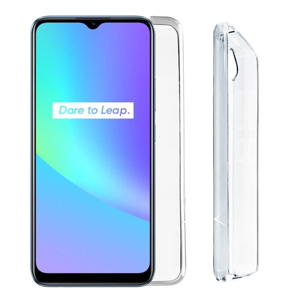 VOLTE-TEL ΘΗΚΗ REALME C15/C25/C25s 6.5" SLIMCOLOR AIR TPU CAMERA GUARD ΔΙΑΦΑΝΗ