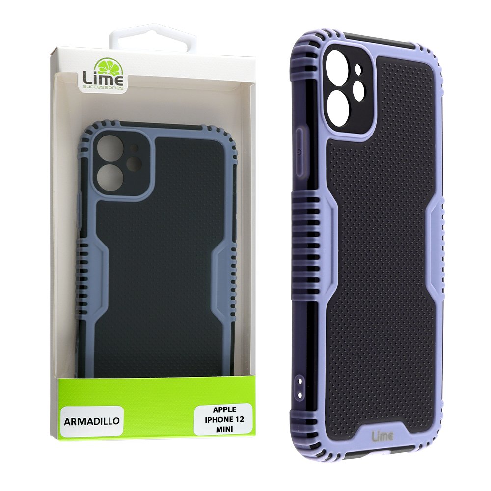 LIME ΘΗΚΗ IPHONE 12 MINI 5.4" ARMADILLO FULL CAMERA PROTECTION AIR FORCE BLUE