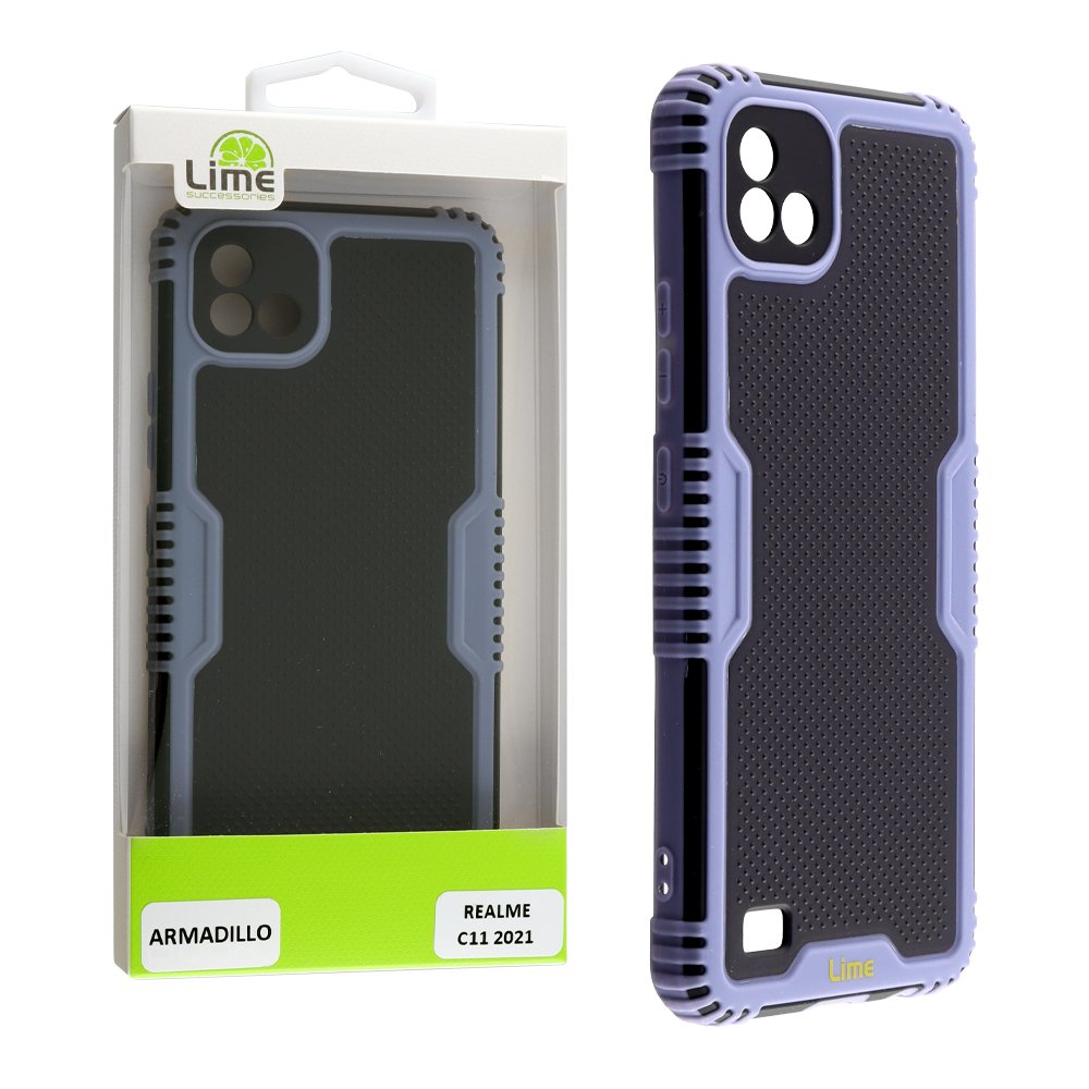 LIME ΘΗΚΗ REALME C11 2021 6.52" ARMADILLO FULL CAMERA PROTECTION AIR FORCE BLUE