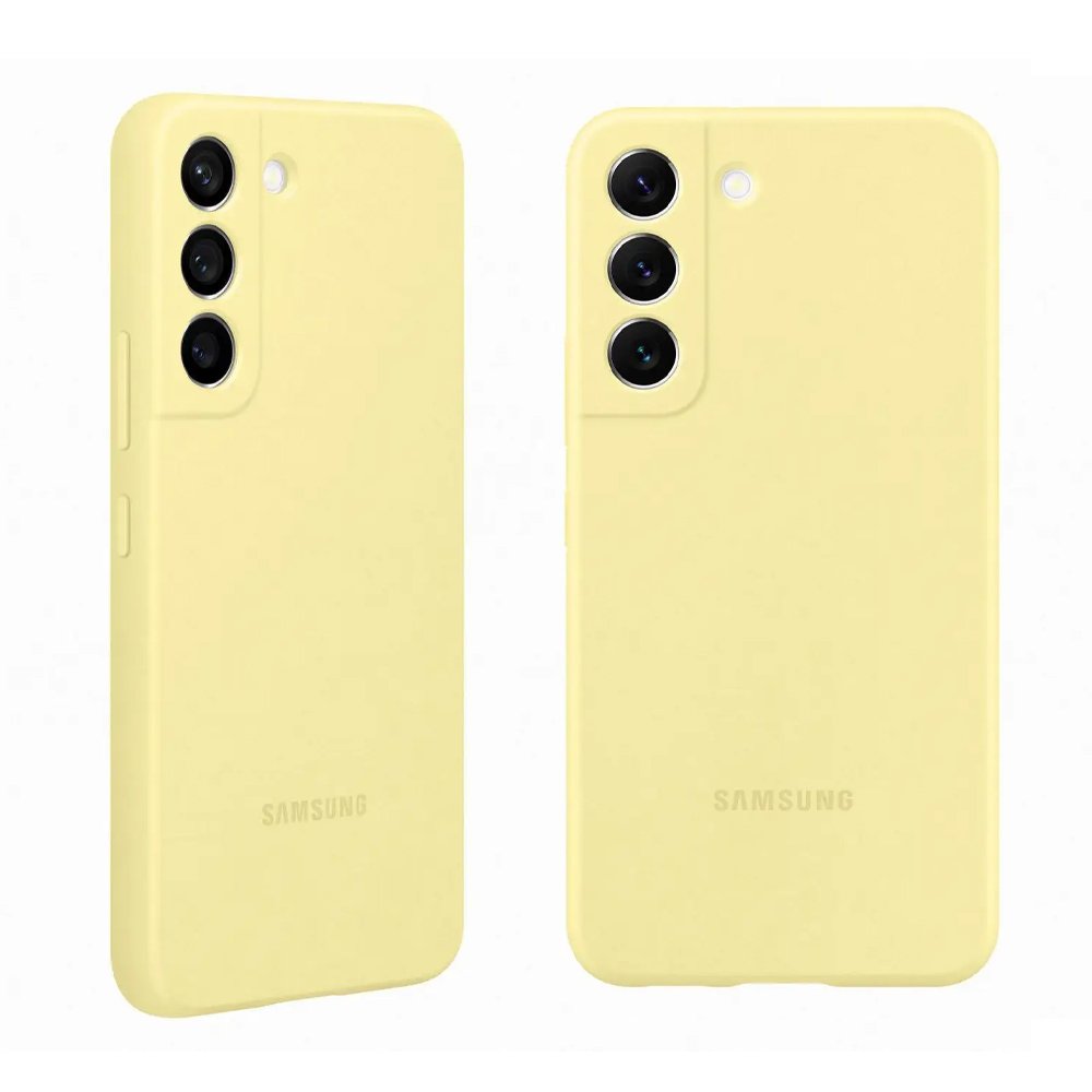 ΘΗΚΗ SAMSUNG S22 PLUS 5G S906 SILICONE COVER EF-PS906TYEGWW YELLOW PACKING OR