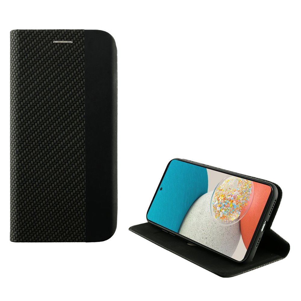 IDOL 1991 ΘΗΚΗ SAMSUNG A53 5G A536 6.5" ELITE ANTI-RFID BOOK STAND BLACK