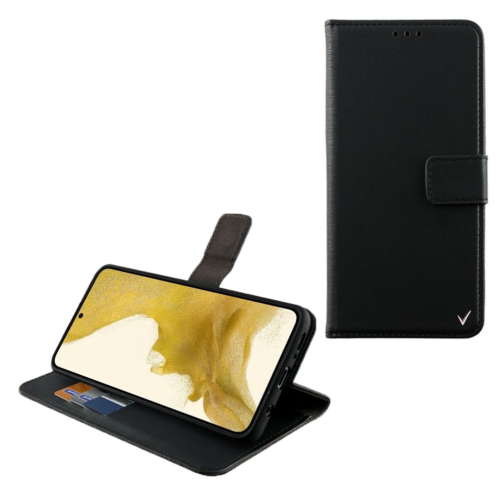 VOLTE-TEL ΘΗΚΗ SAMSUNG S22 PLUS 5G S906 6.55" ALLURE MAGNET BOOK STAND CLIP BLACK