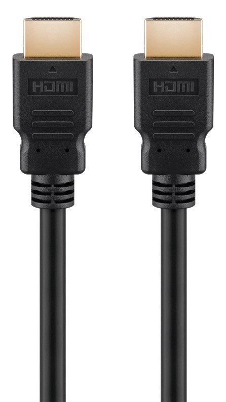 GOOBAY καλώδιο HDMI 2.1 με Ethernet 47575, ARC, 48Gbit/s, 8K, 3m, μαύρο