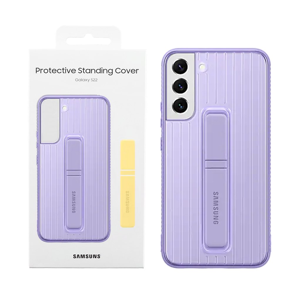 ΘΗΚΗ SAMSUNG S22 5G S901 PROTECTIVE STANDING COVER EF-RS901CVEGWW LAVENDER PACKING OR
