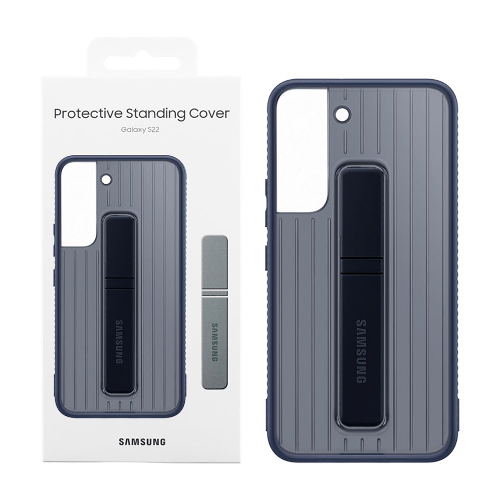 ΘΗΚΗ SAMSUNG S22 5G S901 PROTECTIVE STANDING COVER EF-RS901CNEGWW NAVY PACKING OR