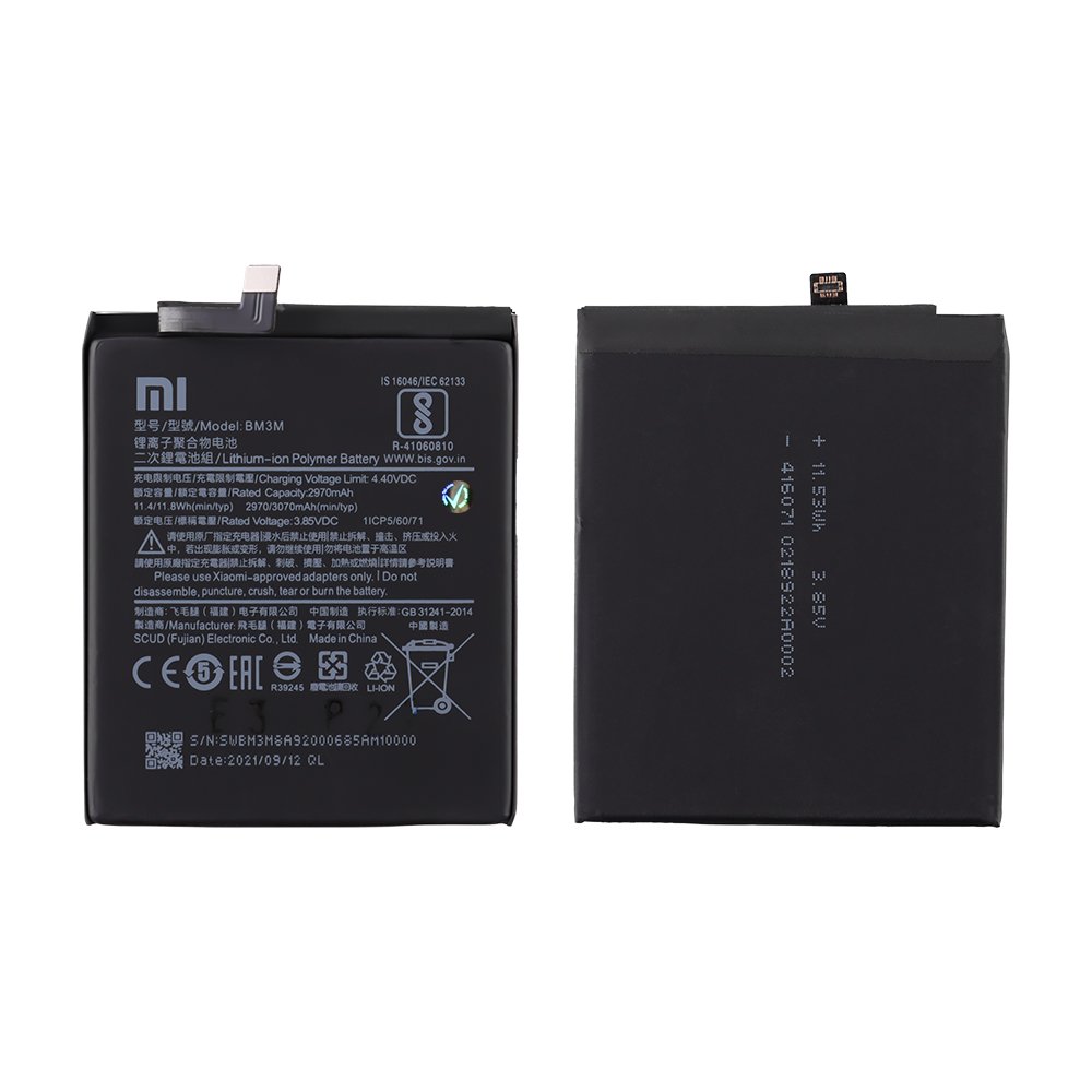 ΜΠΑΤΑΡΙΑ XIAOMI BM3M MI 9 SE 3070mAh BULK 3P OR