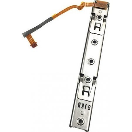 LEFT SLIDE RAIL WITH FLEX CABLE NINTENDOSWITCH (PULLED)