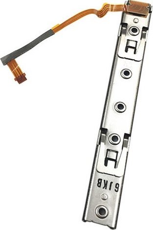 LEFT SLIDE RAIL WITH FLEX CABLE NINTENDOSWITCH (PULLED)