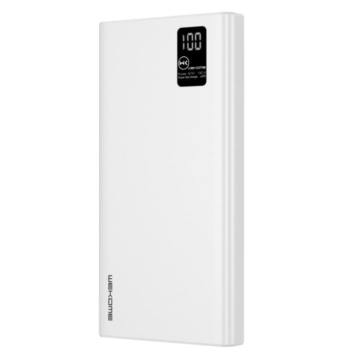 Power Bank WK 10000mAh PD22.5W White WP-121