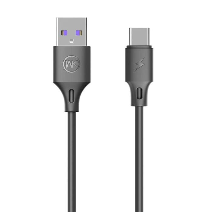 Charging Cable WK TYPE-C Black 1m Full Speed Pro WDC-101 5A