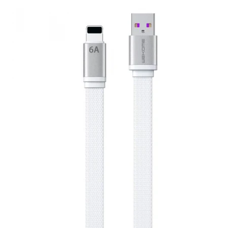 Charging Cable WK i6 White 1,5m WDC-156 6A
