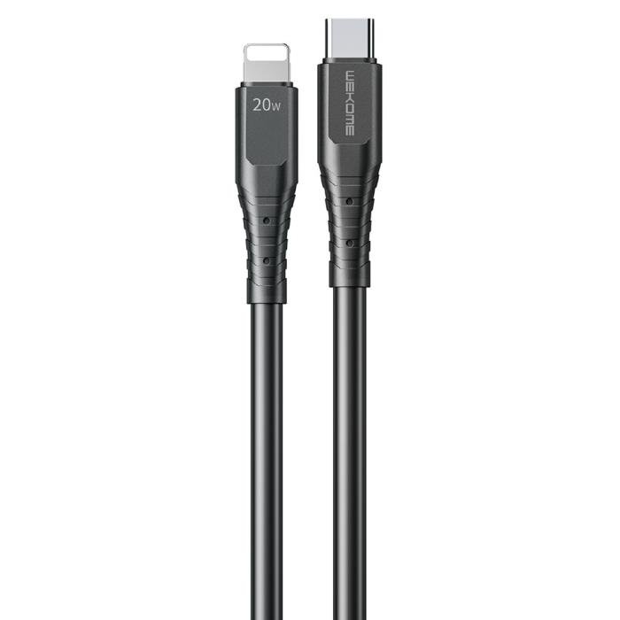 Charging Cable WK 20W PD TYPE-C/i6 Black 1m WDC-154 6A
