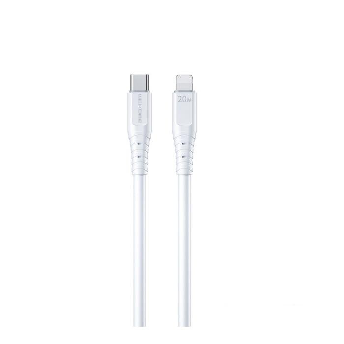 Charging Cable WK 20W PD TYPE-C/i6 White 1,5m WDC-160 6A