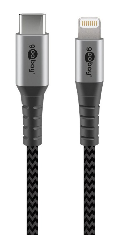 GOOBAY καλώδιο USB Type-C σε Lightning 49272, 2m, γκρι