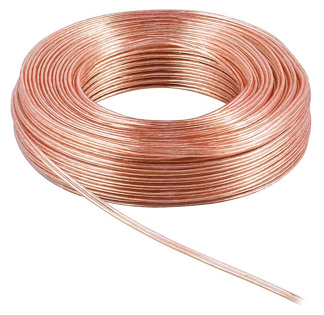 POWERTECH καλώδιο ήχου 2x 4.00mm² CAB-SP016, CCA, 10m, διάφανο