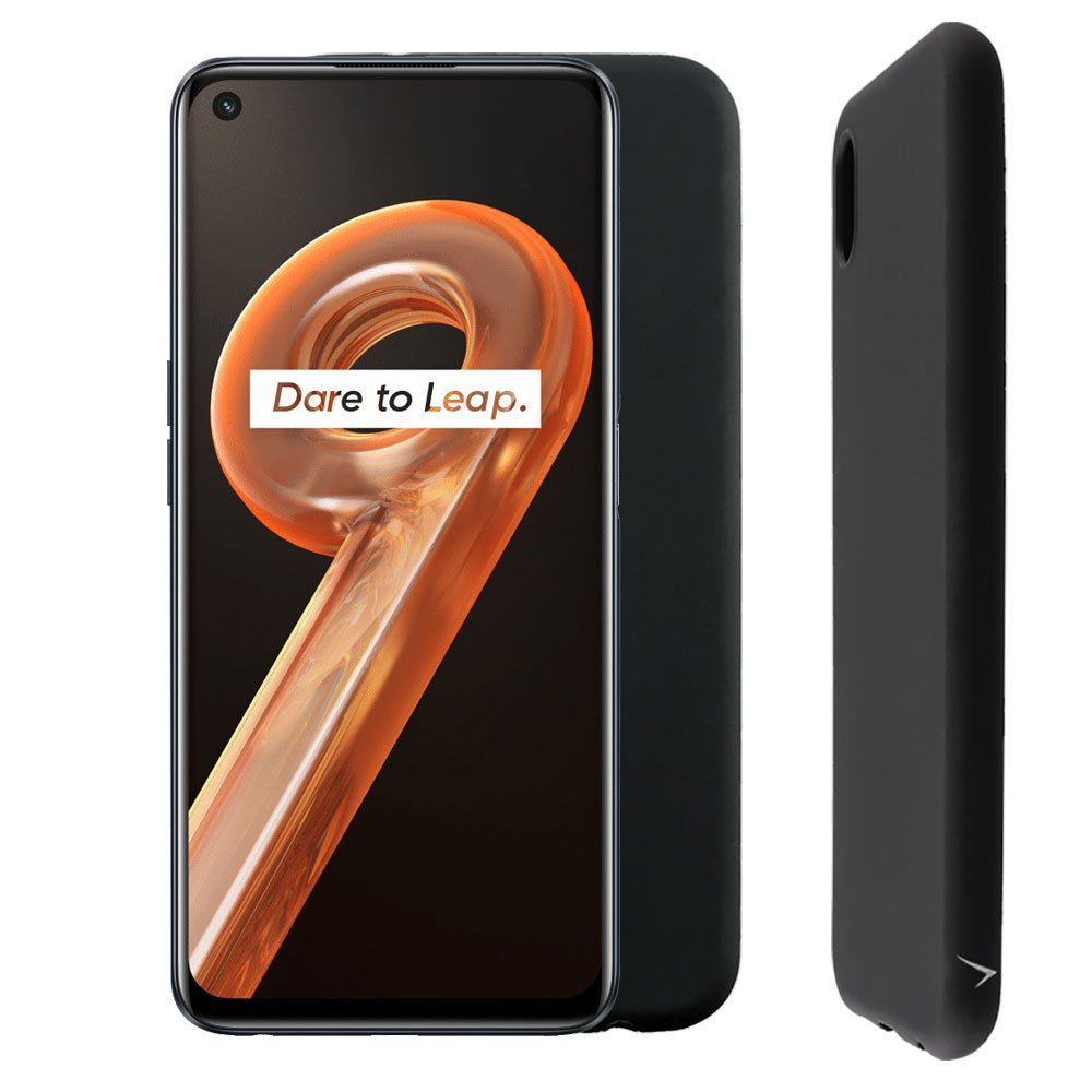 VOLTE-TEL ΘΗΚΗ REALME 9i 6.6" SILICON TPU FULL CAMERA PROTECTION BLACK