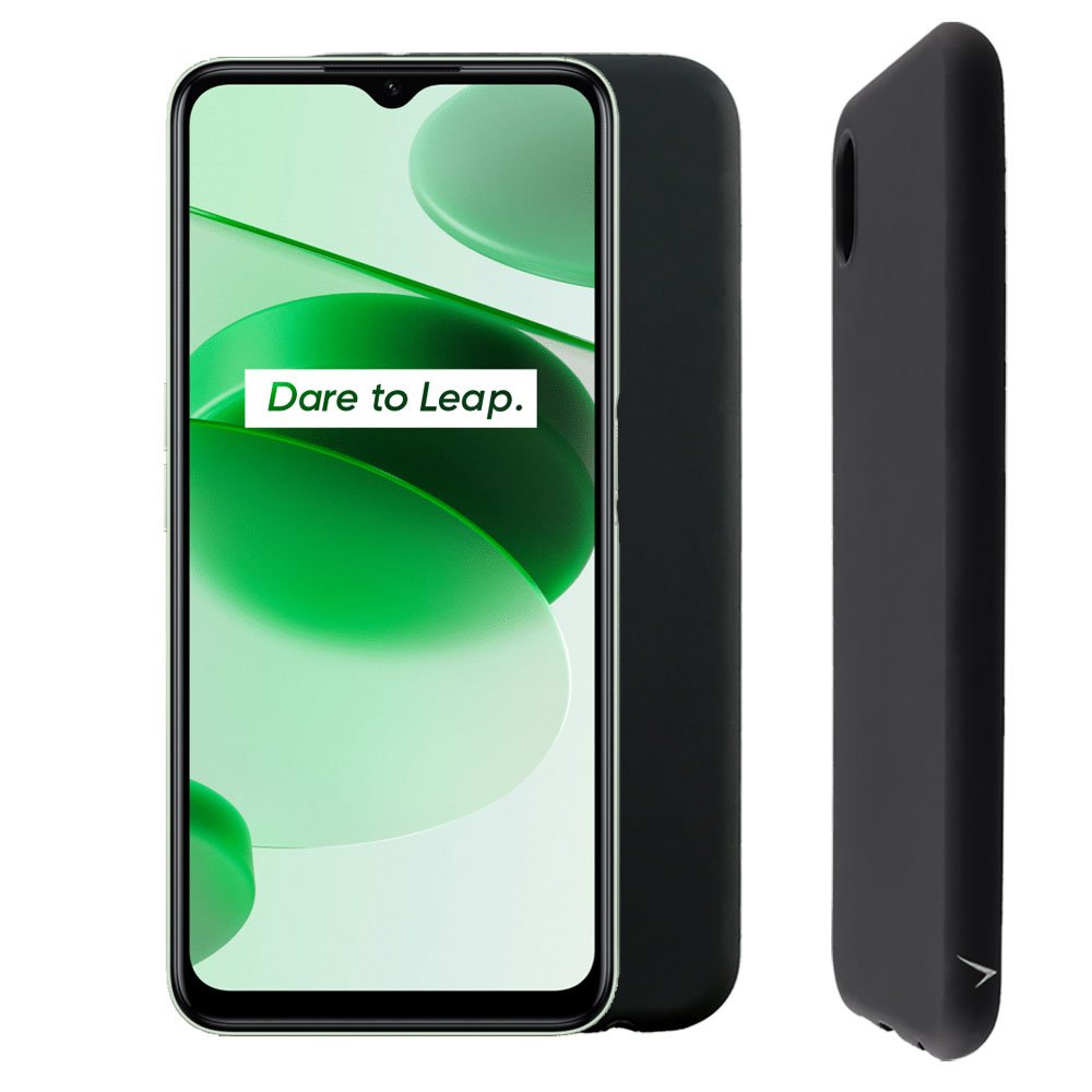 VOLTE-TEL ΘΗΚΗ REALME C35 6.6" SILICON TPU FULL CAMERA PROTECTION BLACK