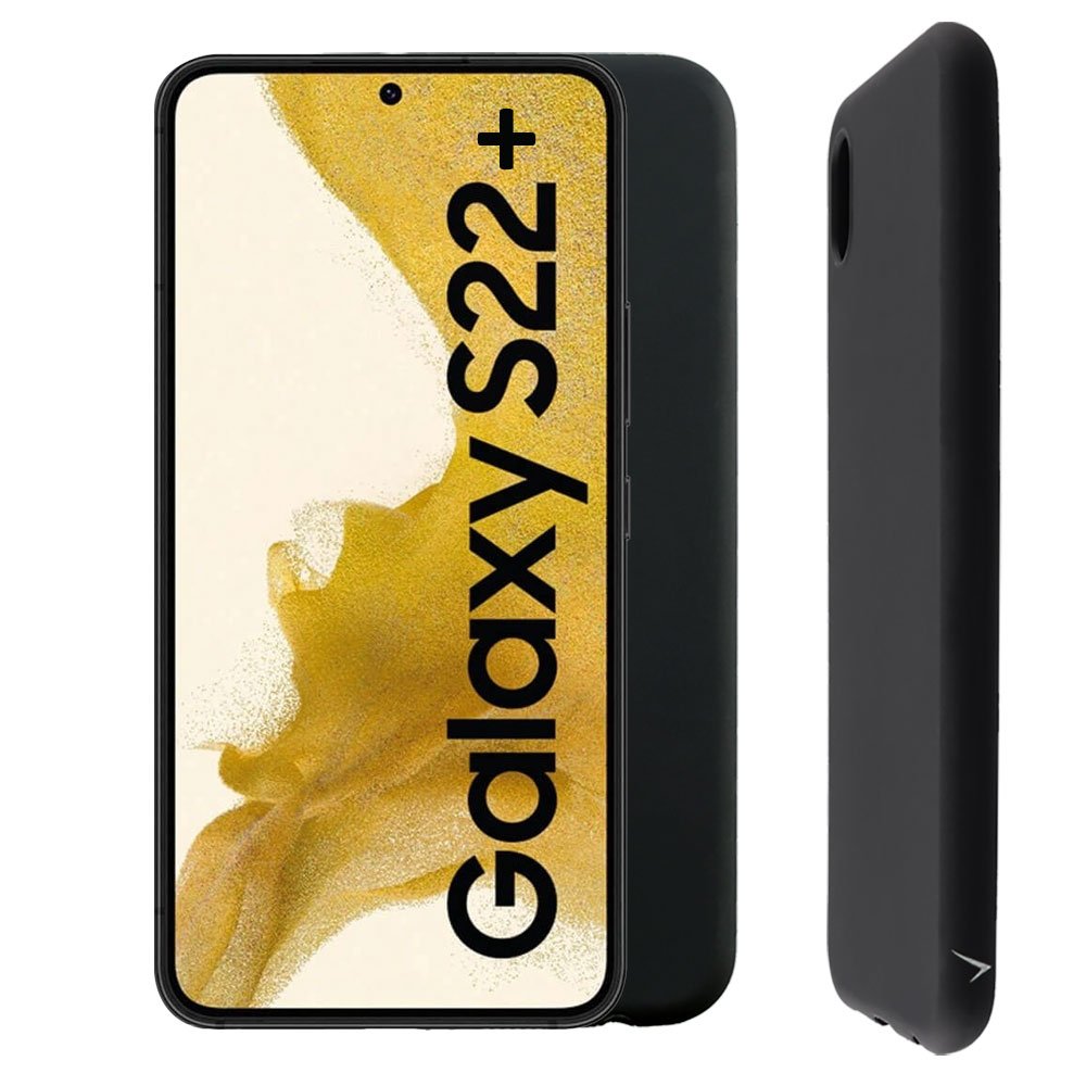 VOLTE-TEL ΘΗΚΗ SAMSUNG S22 PLUS 5G S906 6.6" SILICON TPU FULL CAMERA PROTECTION BLACK