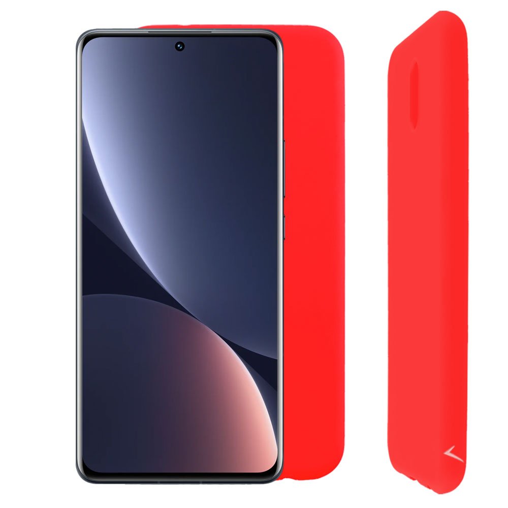 VOLTE-TEL ΘΗΚΗ XIAOMI 12 PRO 6.73" SILICON TPU FULL CAMERA PROTECTION RED