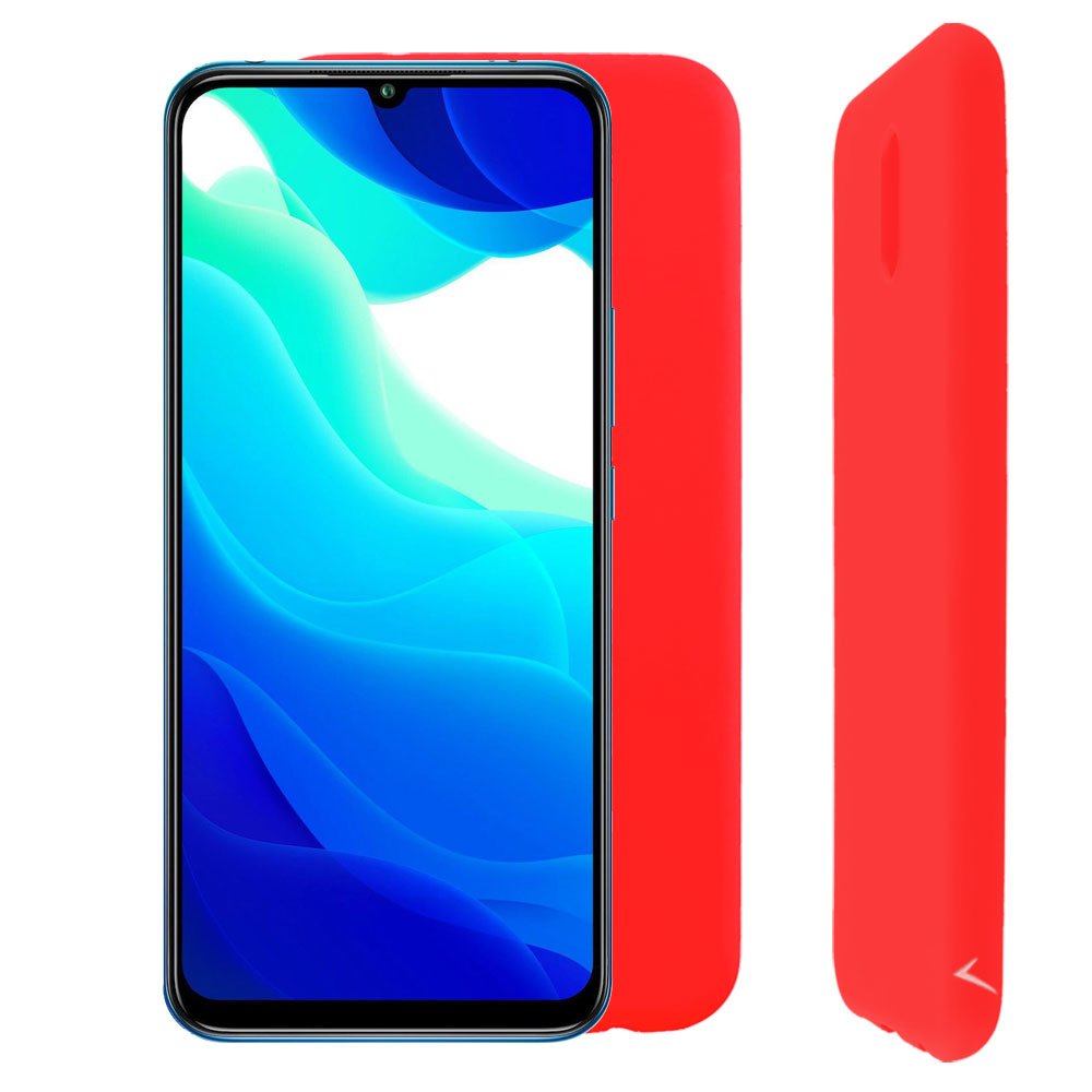 VOLTE-TEL ΘΗΚΗ XIAOMI MI 10 LITE 5G / MI 10 LITE YOUTH / MI 10 LITE ZOOM 6.57" SILICON TPU FULL CAMERA PROTECTION RED