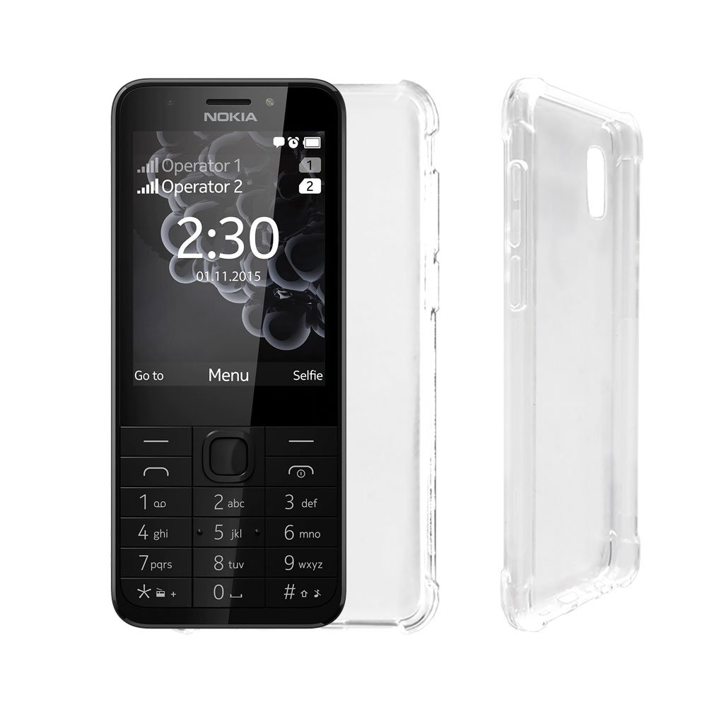 VOLTE-TEL ΘΗΚΗ NOKIA 230 2.8" ANTISHOCK TPU ΔΙΑΦΑΝΗ