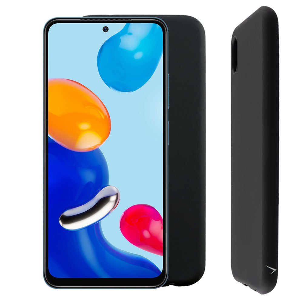 VOLTE-TEL ΘΗΚΗ XIAOMI REDMI NOTE 11/REDMI NOTE 11S 6.43" SILICON TPU FULL CAMERA PROTECTION BLACK