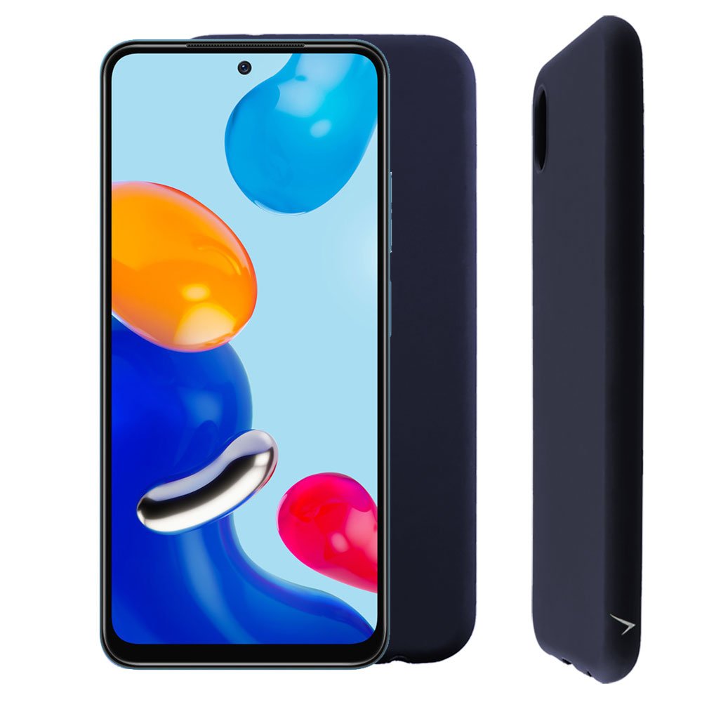 VOLTE-TEL ΘΗΚΗ XIAOMI REDMI NOTE 11/REDMI NOTE 11S 6.43" SILICON TPU FULL CAMERA PROTECTION BLUE
