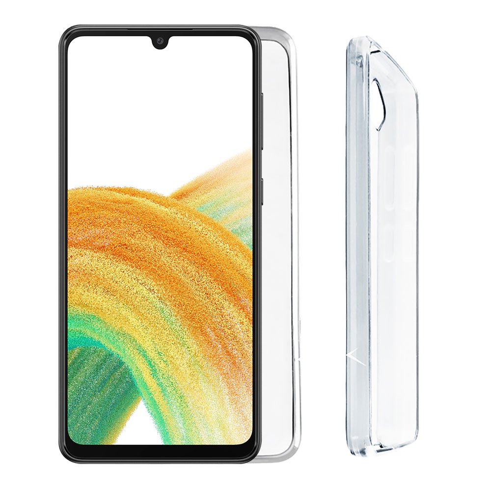 VOLTE-TEL ΘΗΚΗ SAMSUNG A33 5G A336 6.4" SLIMCOLOR AIR TPU FULL CAMERA PROTECTION ΔΙΑΦΑΝΗ